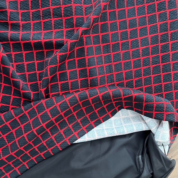 STEFFAN SCHRAUT navy and red dress size 8 - Picture 4 of 6